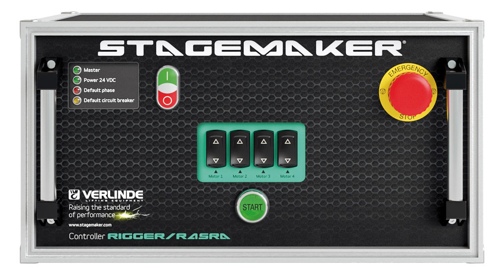 New range of STAGEMAKER controllers - ECO, RIGGER and THEATER - for STAGEMAKER SR.